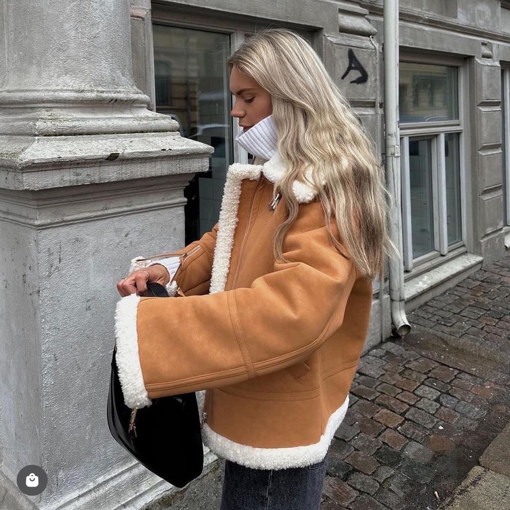 Song of Style Luco Jacket Faux Fur Size Medium